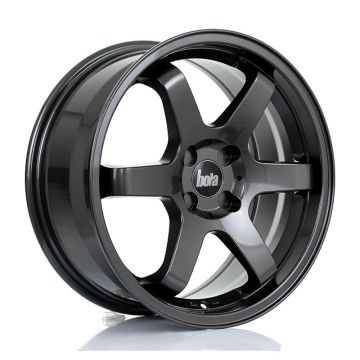 BOLA B1 GLOSS GUNMETAL 4X98-114 7.5X17 ET40-45 CB76
