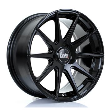 BOLA CSR GLOSS BLACK 4X98-120 8X17 ET35-45 CB76