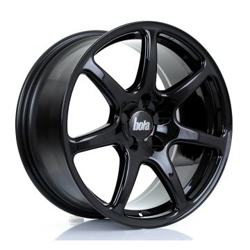 BOLA B7 GLOSS BLACK 5X98-130 8.5X18 ET42-45 CB76