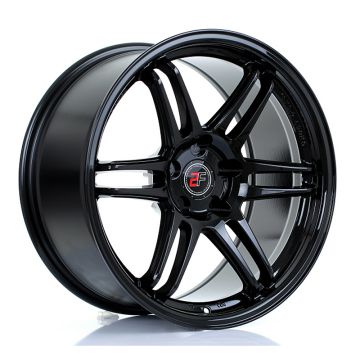 2FORGE ZF5 GLOSS BLACK 5X98-130 9X18 ET0-35 CB76