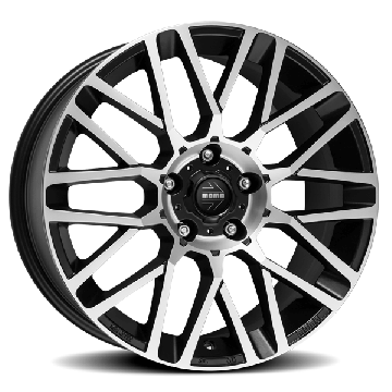 MOMO Revenge EVO Matt Black Polished 5x112 19x8 ET25 CB79.6