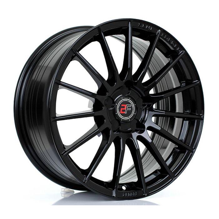2FORGE ZF1 GLOSS BLACK 5X98-120 7.5X17 ET10-51 CB76 main product photo