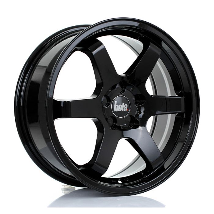 BOLA B1 GLOSS BLACK 5X98-115 7.5X17 ET40-45 CB76 main product photo