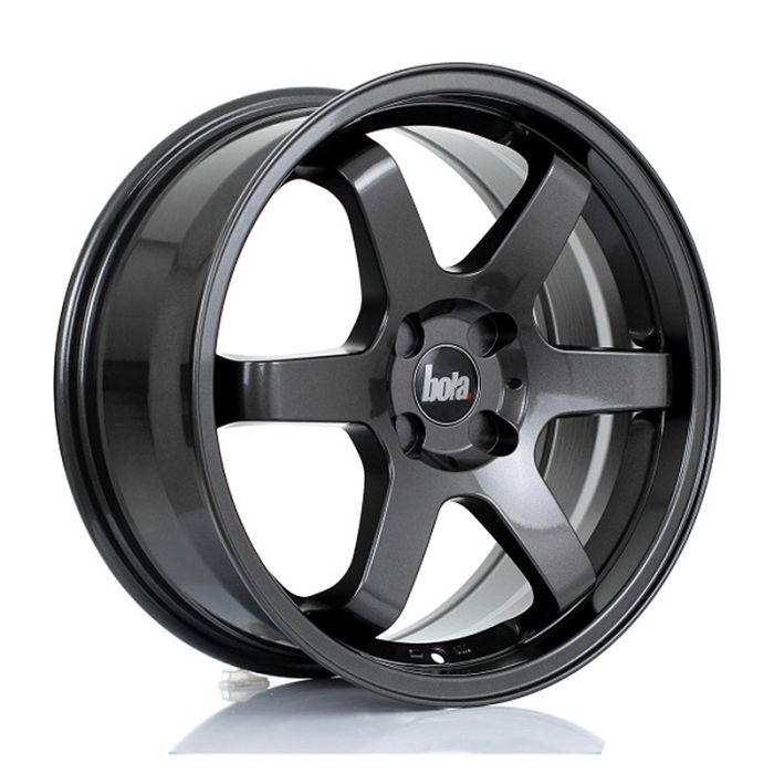 BOLA B1 GLOSS GUNMETAL 4X98-114 7.5X17 ET40-45 CB76 main product photo