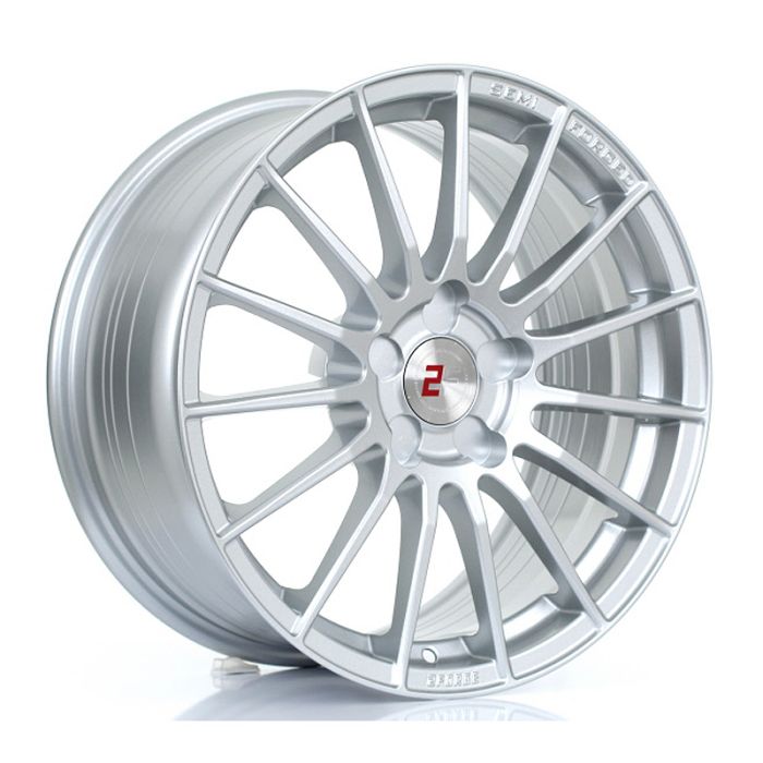 2FORGE ZF1 SILVER 5X98-120 8X17 ET10-58 CB76 main product photo