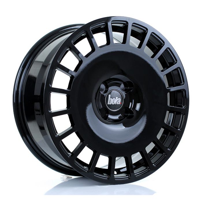 BOLA B12 GLOSS BLACK 4X98-114 8X17 ET30-45 CB76 main product photo