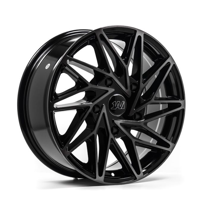 1AV ZX10T BLACK POLISHED & TINTED 5X160 8X18 ET50 65.1 main product photo