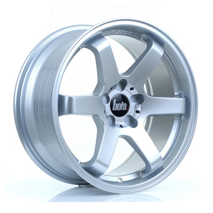 BOLA B1 CRYSTAL SILVER 5X98-130 8.5X18 ET30-45 CB76 main product photo