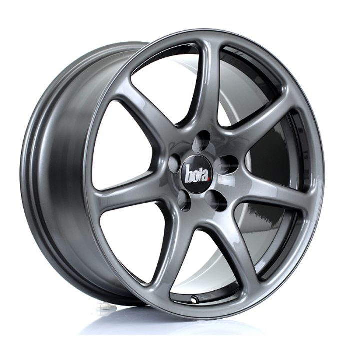 BOLA B7 GLOSS GUNMETAL 5X98-130 8.5X18 ET42-45 CB76 main product photo