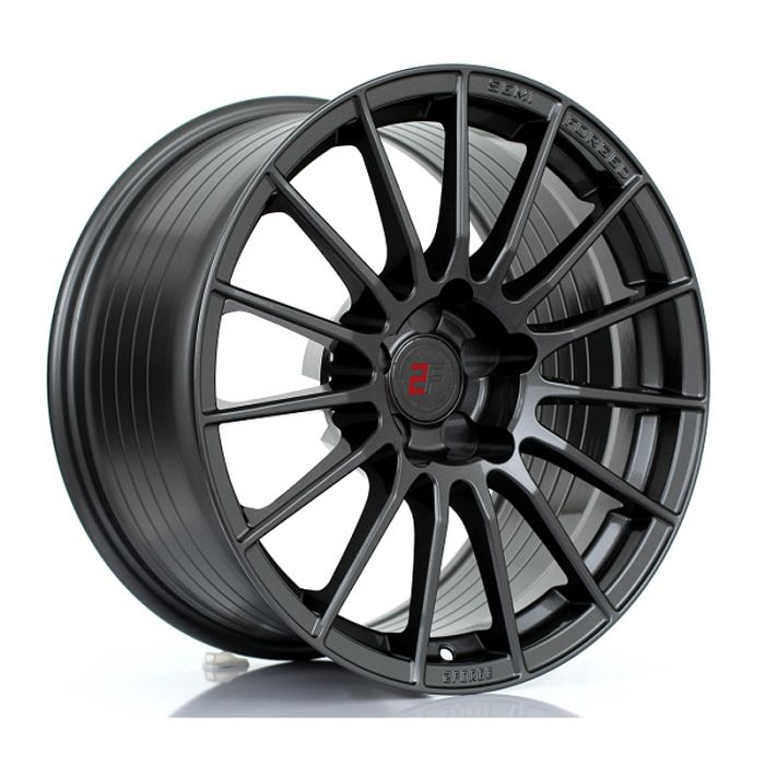 2FORGE ZF1 GLOSS GUNMETAL 5X98-120 9.5X17 ET0-45 CB76 main product photo