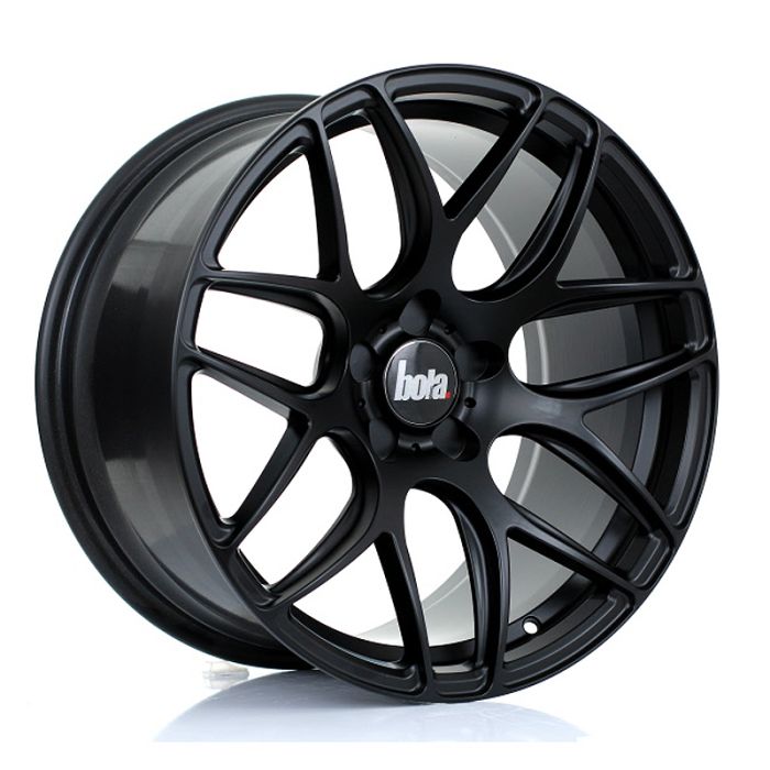 BOLA B8R MATT BLACK 5X112 9.5X18 ET42 CB76 main product photo