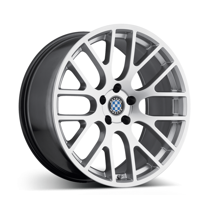 Beyern Spartan Hyper Silver 5x120 18x9 ET45 CB72.6 main product photo