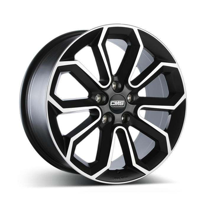 CMS C20 Diamond Black Matt 5x114 17x7 ET35 CB67.1 main product photo