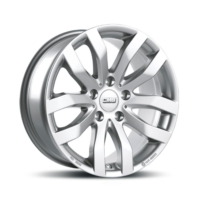 CMS C22 Racing Silver 5x112 17x7 ET35 CB66.6 main product photo