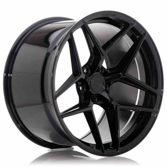 Concaver CVR2 20x12 ET0-40 BLANK Platinum Black main product photo