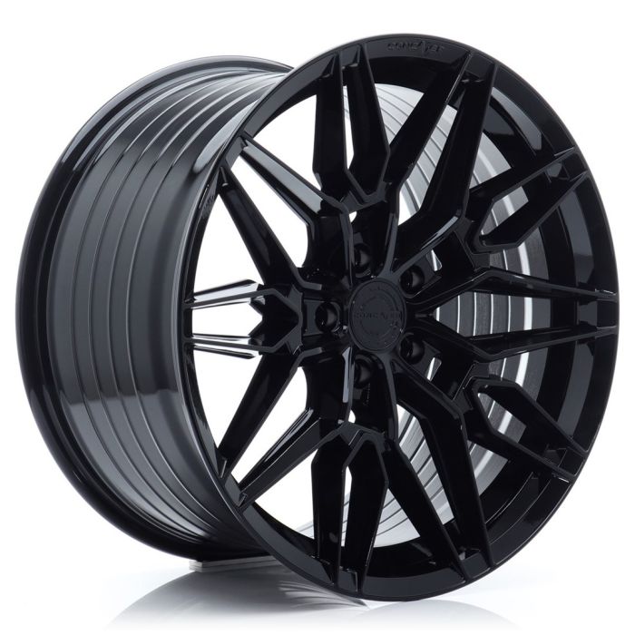 Concaver CVR6 20x8 ET20-40 BLANK Platinum Black main product photo