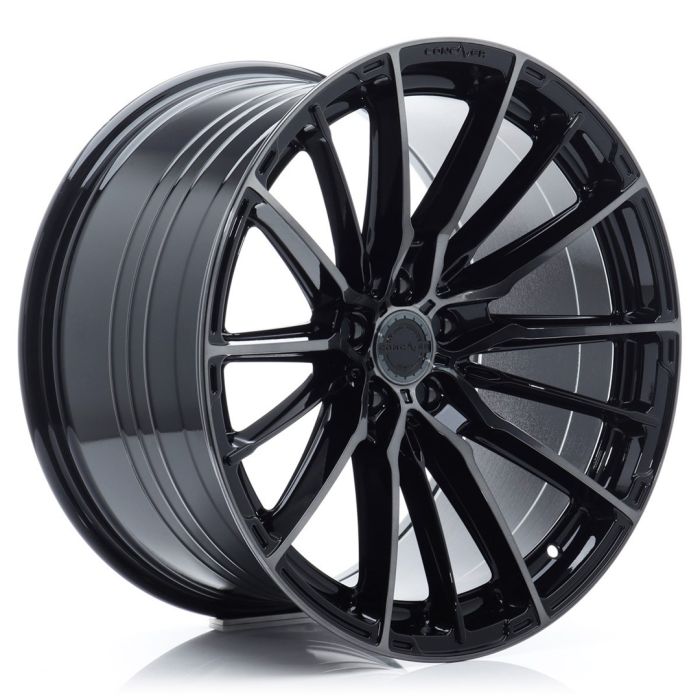 Concaver CVR7 19x9 ET20-40 BLANK Double Tinted Black main product photo