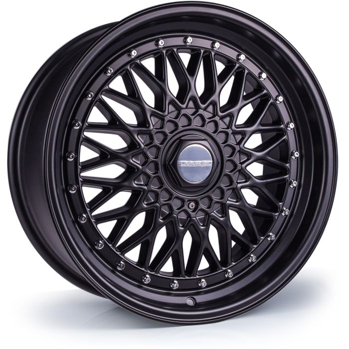 16x9 Dare DRRS 4x100/108 et20 CB73.1 Matt Black / Chrome Rivets main product photo