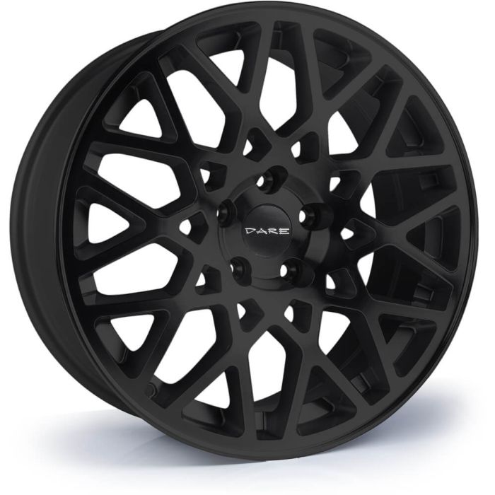 18x8 Dare LG2 5x112 et42 CB73.1 Matt Black main product photo