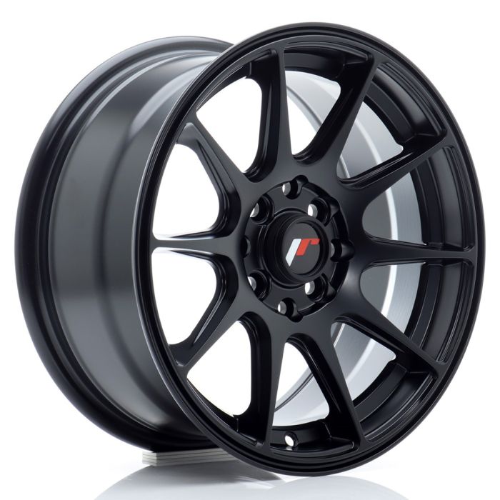JR Wheels JR11 15x7 ET30 4x100/114 Matt Black main product photo