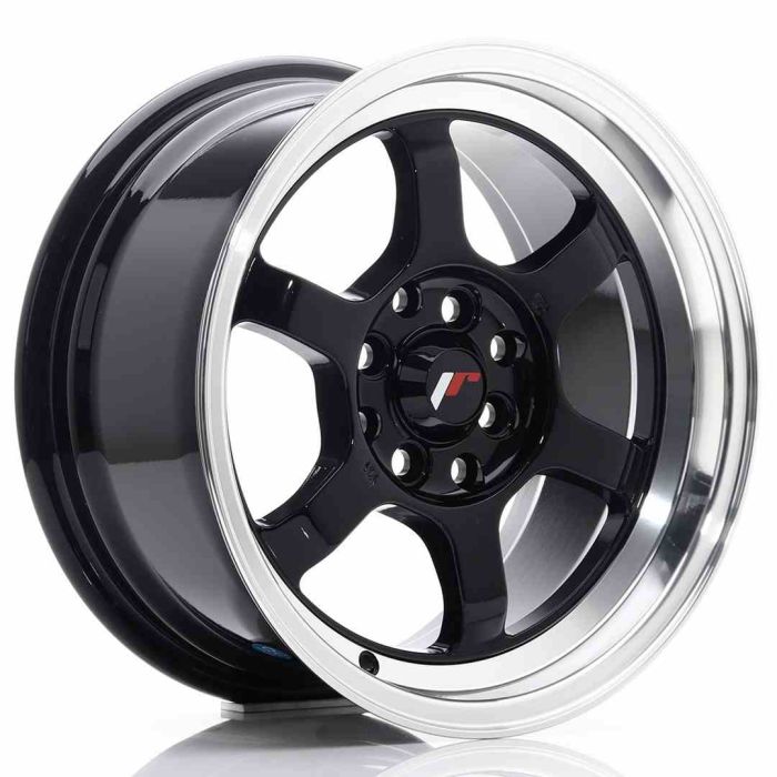 JR Wheels JR12 15x7,5 ET26 4x100/114 Gloss Black main product photo
