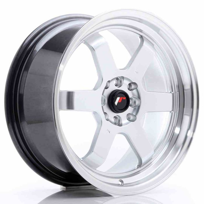 JR Wheels JR12 17x8 ET33 5x100/114 Hyper Silver main product photo