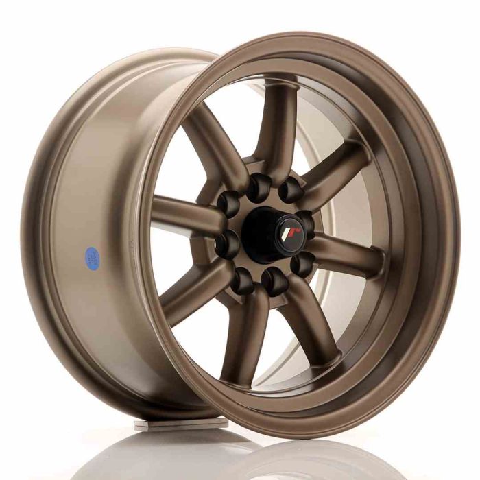 JR Wheels JR19 15x8 ET20 4x100/108 Matt Bronze main product photo