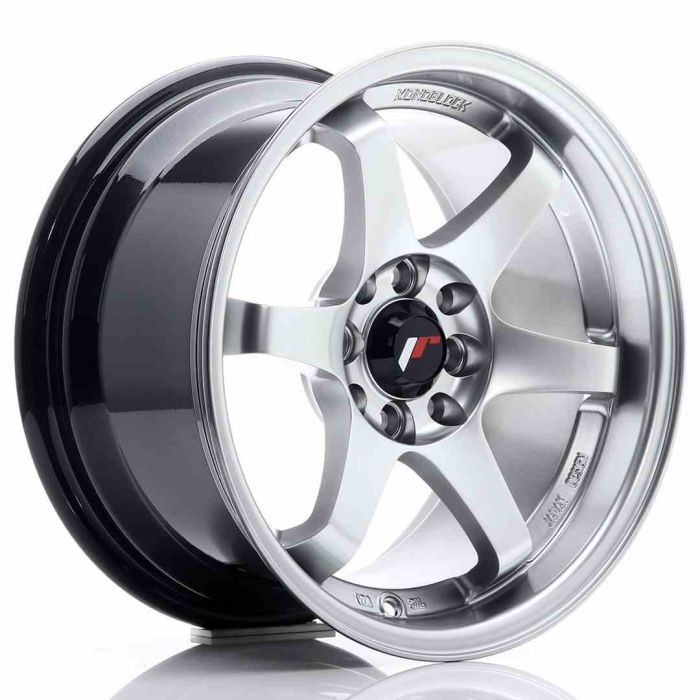JR Wheels JR3 15x8 ET25 4x100/108 Hyper Silver main product photo