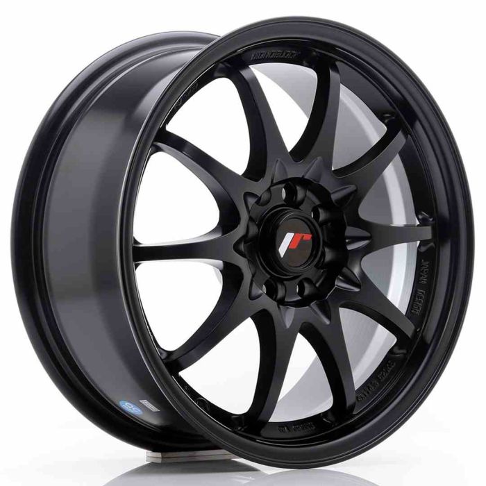 JR Wheels JR5 16x7 ET30 4x100/108 Matt Black main product photo