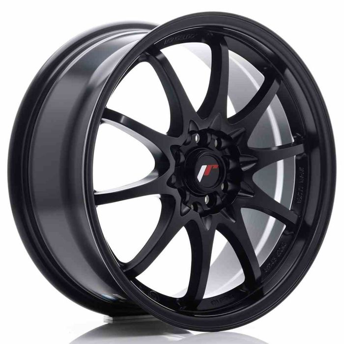 JR Wheels JR5 17x7,5 ET35 5x100/114,3 Matt Black main product photo