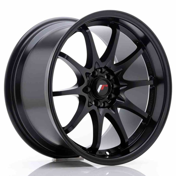 JR Wheels JR5 17x9,5 ET25 5x100/114,3 Matt Black main product photo