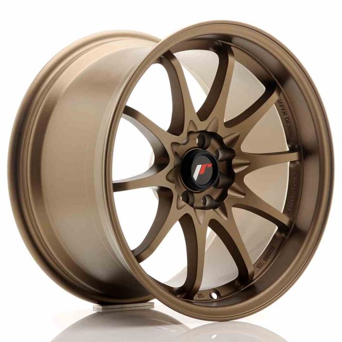 JR Wheels JR5 17x9,5 ET25 5x100/114,3 Dark Anodized Bronze main product photo
