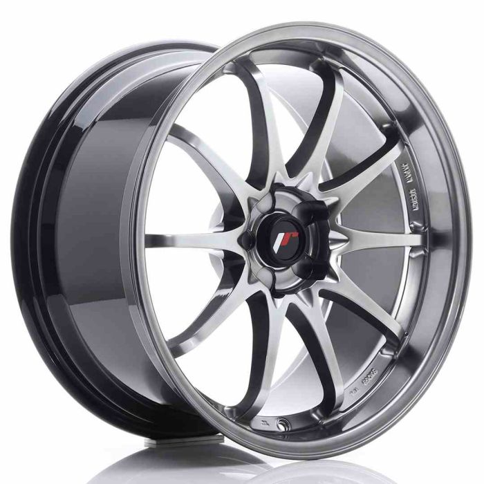 JR Wheels JR5 19x9.5 ET12-36 5H BLANK Hyper Black main product photo