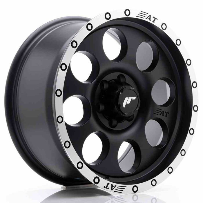 JR Wheels JRX4 17x8.5 ET20 6x114.3 Matt Black w/Machined Lip main product photo