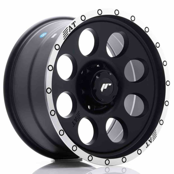JR Wheels JRX4 18x9 ET20 6x139.7 Matt Black w/Machined Lip main product photo