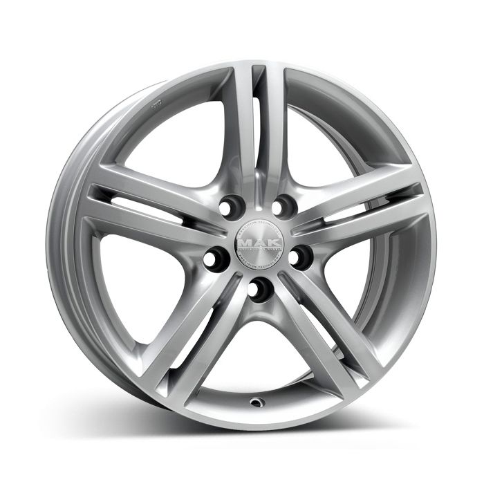 MAK Veloce T Silver 5x115 16x6 ET40 CB70.2 main product photo