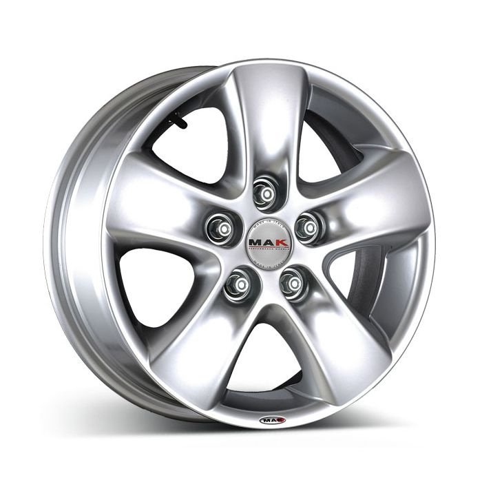 MAK Hd! Hyper Silver 5x127 16x7 ET44 CB71.6 main product photo