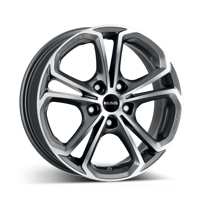 MAK Hessen Gun Met-Mirror Face 5x114 17x7 ET38 CB67.1 main product photo