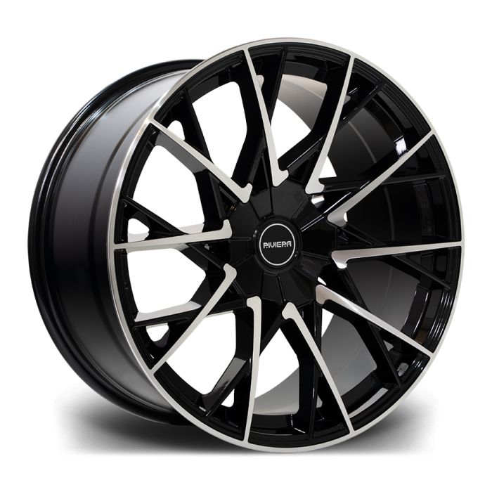 RIVIERA RV197 18X8 5X160 50 65.1 BLACK POLISHED main product photo