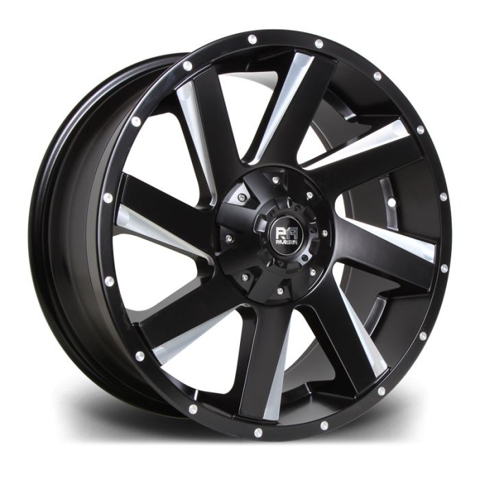 RIVIERA XTREME RX100 20X9 6X114.3 20 66.1 BLACK POLISHED main product photo