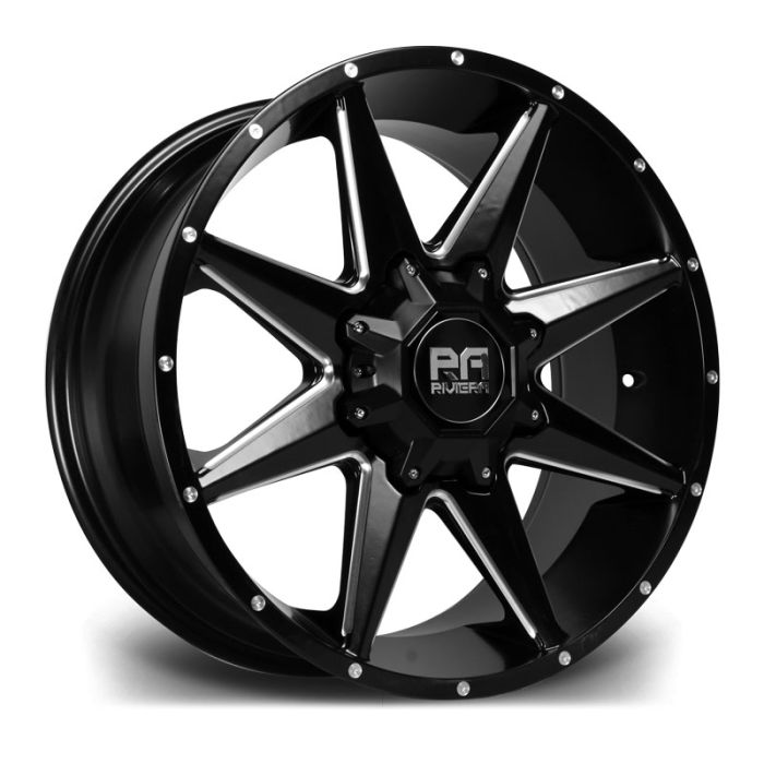 RIVIERA XTREME RX200 20X9 6X139 15 110 BLACK POLISHED main product photo