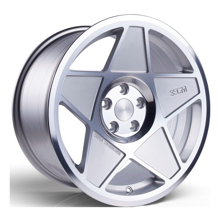 16x8 3SDM 0.05 4x108 et25 CB73.1 Silver Cut main product photo