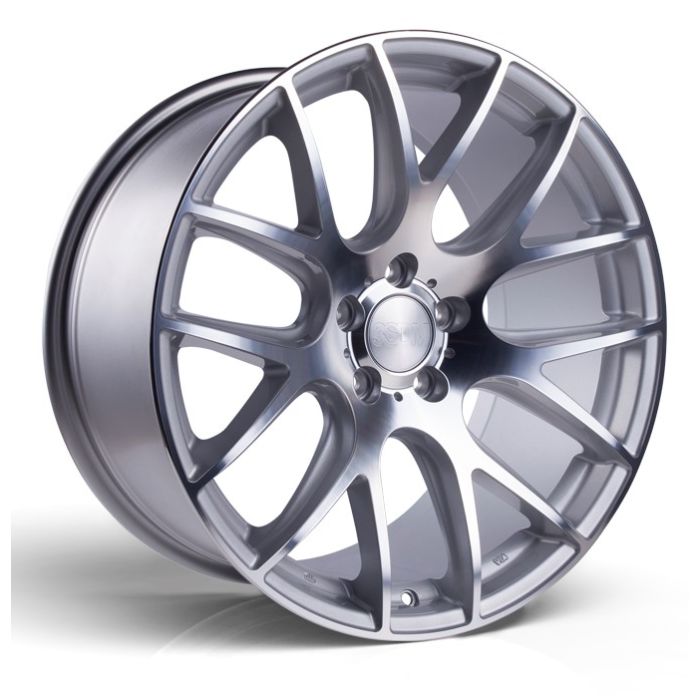 18x9.5 3SDM 0.01 5x120 et40 CB72.6 Silver Cut main product photo