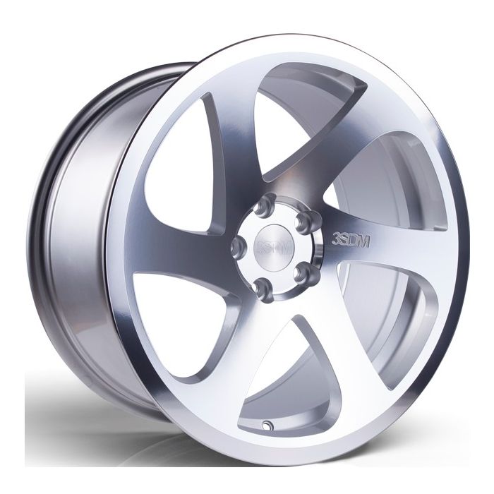 18x9.5 3SDM 0.06/206 5x120 et40 CB72.6 Silver Cut main product photo
