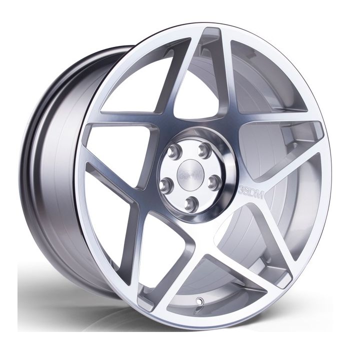 20x9 3SDM 0.08 5x114.3 et38 CB73.1 Silver Cut main product photo