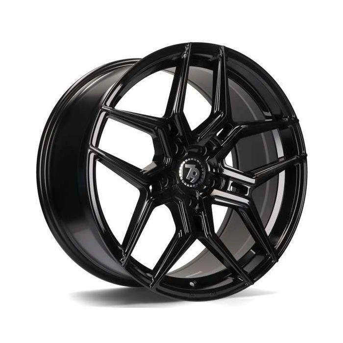 79WHEELS SV-B GLOSS BLACK 5X108 7.5X17 ET42 67.1 main product photo