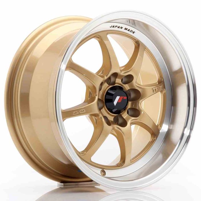 JR Wheels TF2 15x7,5 ET30 4x100/114 Gold main product photo