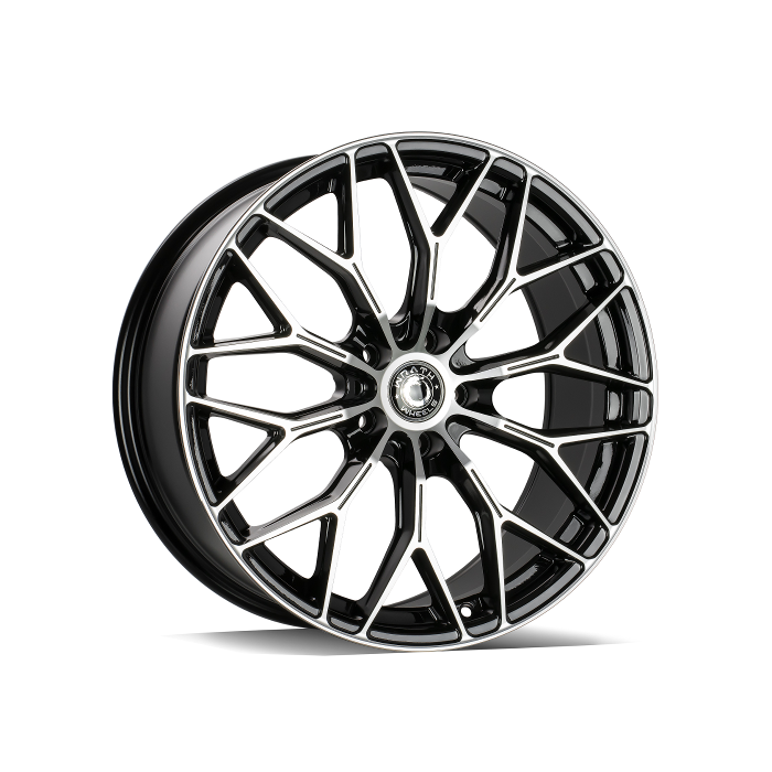 WRATH WF16 BLACK POLISHED 5X112 8.5X19 ET40 73.1 main product photo