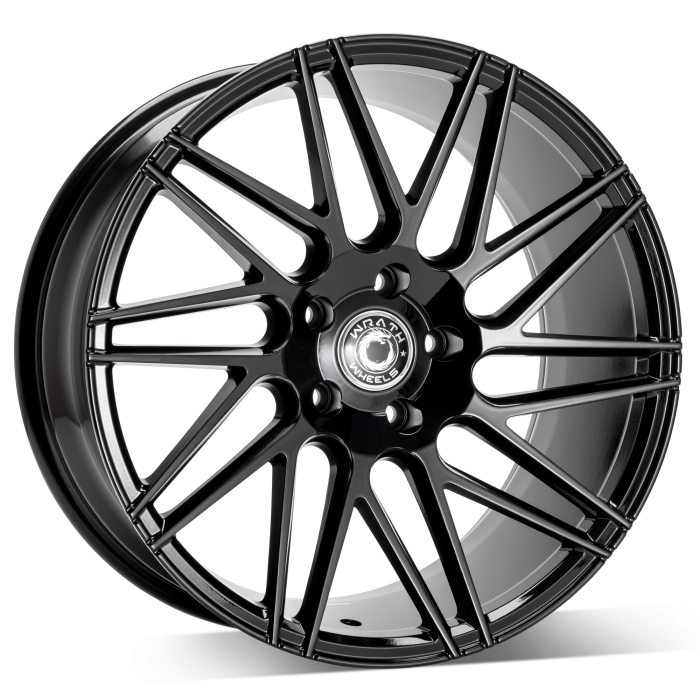WRATH WF4 GLOSS BLACK 5X120 9.5X19 ET40 74.1 main product photo