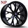 Ratlankis Forzza Titan 9X21 5X114,3 ET35 73,1 Satin Black